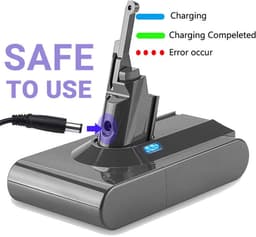 Geschikt voor Dyson V8 SV10 V8 6000mAh vervangende accu, Geschikt voor Dyson V8 Absolute Fluffy Animal SV10 draadloze handstofzuiger en accupakket. — thumbnail 2