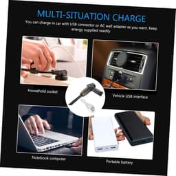 Draadloze Autostofzuiger - Handstofzuiger Mini - Auto Reinigen - Krachtige Zuigkracht - 275 Gram - Zwart — thumbnail 3
