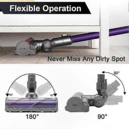 Oneay Vervangende zuigmond voor stofzuigers uit de V6-serie - Snelwisselbare motorzuigmond voor modellen DC58, DC59, DC62, DC72 en DC74 — thumbnail 5