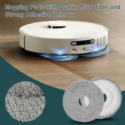 PromoHome Reserveonderdelen voor Dreame L10s Ultra Gen 2/L40 Ultra AE/Mova E30 Ultra - 1 Hoofdborstel Rubber, 6 Zakken, 4 HEPA-Filters, 6 Doeken, 6 Zijborstels — thumbnail 4