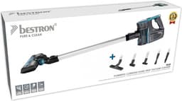 Bestron Steelstofzuiger - AVC850A - Stofbak 0,6L - Batterijduur tot 30 min - 120W - Blauw/grijs - 5 jaar garantie — thumbnail 4