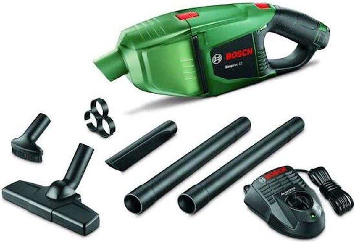 Bosch EasyVac 12 Kruimelzuiger - Met 1x 12 V accu en lader — afbeelding 1