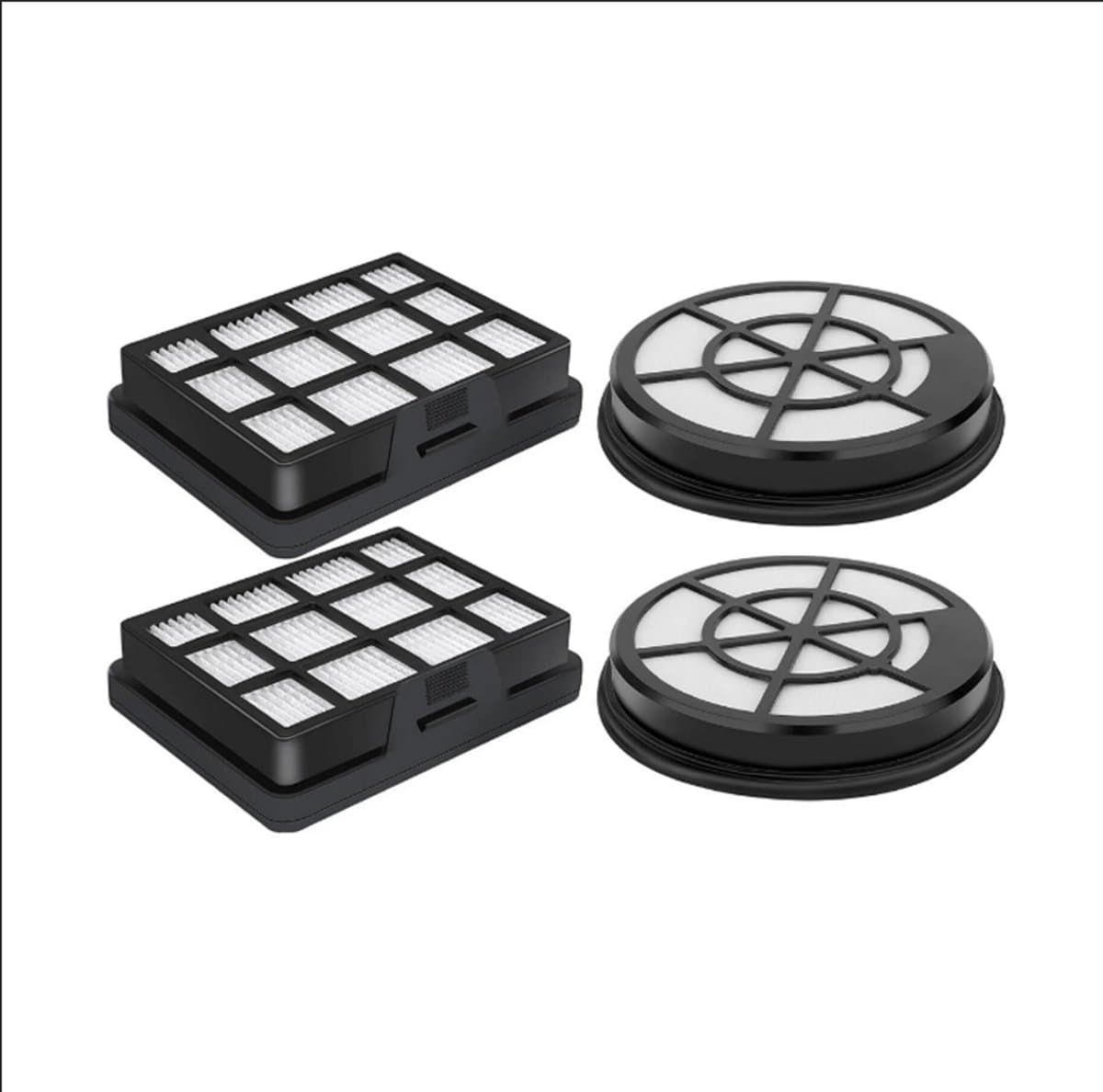 Twee vervangende HEPA-filters geschikt voor Bosch BBZ152EF Serie 2 BGC05 BGS05 BGC05A320 BGC05A220A BGC05AAA1 BGC05A322 BGC05AAA2 BGS05X240 stofzuigers. — afbeelding 1