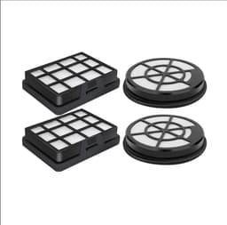 Twee vervangende HEPA-filters geschikt voor Bosch BBZ152EF Serie 2 BGC05 BGS05 BGC05A320 BGC05A220A BGC05AAA1 BGC05A322 BGC05AAA2 BGS05X240 stofzuigers. — thumbnail 1
