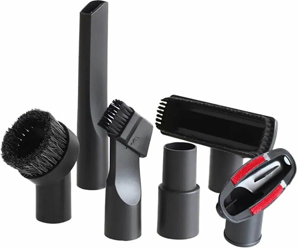5x Universele Stofzuiger Mondstuk Opzetstukken Set - 5-delig - min. 31mm tot max 35mm — afbeelding 1