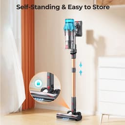 Steelstofzuiger - Stofzuiger - Draadloze - Vacuum Cleaner - 550W - 45kPa Zuigkracht - LED Touchscreen – Tot 60 Min Gebruiksduur – Brushless Motor — thumbnail 4