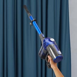 Draadloze Stofzuiger - Hand- en steelstofzuiger - Efficiënt schoonmaken - 3-in-1 functionaliteit - 40 minuten looptijd - Blauw — thumbnail 3