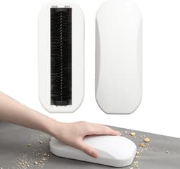 Tafelborstels voor kruimels, handheld puin cratcher - tafel kruimelvanger | voor thuis slaapkamer autostoel bank bank bed tapijt vloer tegel reizen — thumbnail 1