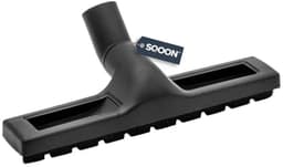 SQOON® Harde vloeren borstel 32 mm - Pro-uitvoering met extra lang nylon haar en rubberen wieltjes - Geschikt voor universele stofzuigers met 32 mm aansluiting — thumbnail 1