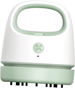 Desktop Stofzuiger - Mini Stofzuiger - Bureau Schoonmaken - Draadloos USB Opladen - 9.9 x 8.6 cm - Groen — thumbnail 1