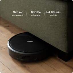 Compacte Robotstofzuiger met Veeg- en Zuigfunctie - 80 Minuten Werktijd - Automatisch Opladen - Afstandsbediening – BREND BR-2251 — thumbnail 2