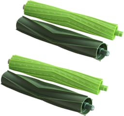 Dailygoods- Borstels Set van 2 - Reserveonderdelen voor iRobot E-serie - Rolborstels - Rubber - Hoogwaardig materiaal - Verbeterde zuigkracht - Stofzuigerborstels — thumbnail 1