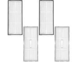 BRENZOOS- Filters 4 Stuks - HEPA Filter - Accessoires Roborock S7/S7 MaxV/S8 Pro Ultra - Vervangonderdelen - Hoogwaardige Filtratie - Duurzaam Materiaal - Stofzuigerfilter