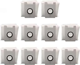10 stuks stofzakken - Voor JONR VC08 Pro en Midea Q9 Station stofzuigeraccessoire - niet-geweven vuilniszakken -stofzuigeronderdelen — thumbnail 1