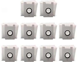 10 stuks stofzakken - Voor JONR VC08 Pro en Midea Q9 Station stofzuigeraccessoire - niet-geweven vuilniszakken -stofzuigeronderdelen