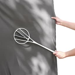 Tapijt Mixer - Stofverwijderaar - Textiel Reinigen - Lange Handgreep - 55.5 cm - Wit — thumbnail 3