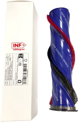 Direct Drive Anti-Tangle Borstelkop Roller Compatibel met Dyson V10 V11 V15, Koolstofvezel — thumbnail 2