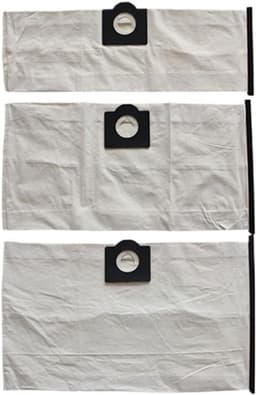 3 stuks Wasbare stofzakken van stof - compatibel met Karcher NT20 NT30 NT38 NT48/1 NT65/2 NT72/2 stofzuigeronderdelen - niet-geweven stoffilterzak — thumbnail 1
