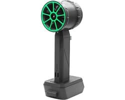 Krachtige Turboventilator - Mini Jet Fan - Stof en Vuil Verwijderen - Borstelloze Motor - 50mm - Zwart