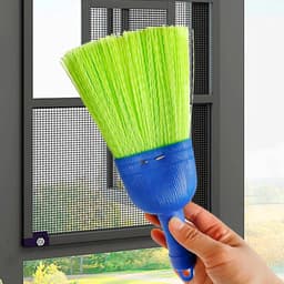 Handveger Set - Kleine bezem - Snel opruimen - Ergonomisch ontwerp - 2 stuks - Grijs — thumbnail 4
