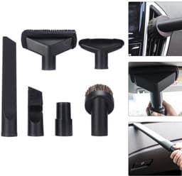 6 stuks - Mondstuk stofzuiger set - Stofzuiger zuigmonden - Geschikt voor karcher stofzuiger WD1 WD2 WD3 NT18/1 NT25/1 NT30/1 NT38/ - voor Autoverzorging Bank Naaimondstuk — thumbnail 1