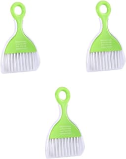 Kleine Veegborstel Set - Mini Stoffer Bezem - Snelle Schoonmaak - Zachte Haren - 3 Stuks - Willekeurig — thumbnail 3