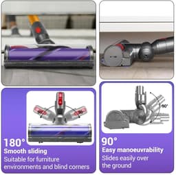 Vervangende borstelkoppen Geschikt voor Dyson V7, V8, V10, V11 en V15 stofzuigers. — thumbnail 2