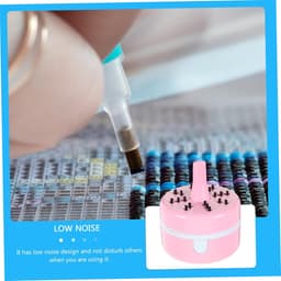 Diamant Schoonmaker - Steentjes Organizer - Hobby Knutselen - Efficiënte Opruimer - 8 x 8 x 5.5 cm - Roze — thumbnail 3