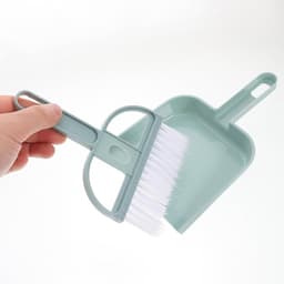 Mini Stofblik Borstelset - Handveger Set - Bureau Schoonmaken - Precisie Veeg Gereedschap - 18 cm Lengte - Diverse Kleuren — thumbnail 4