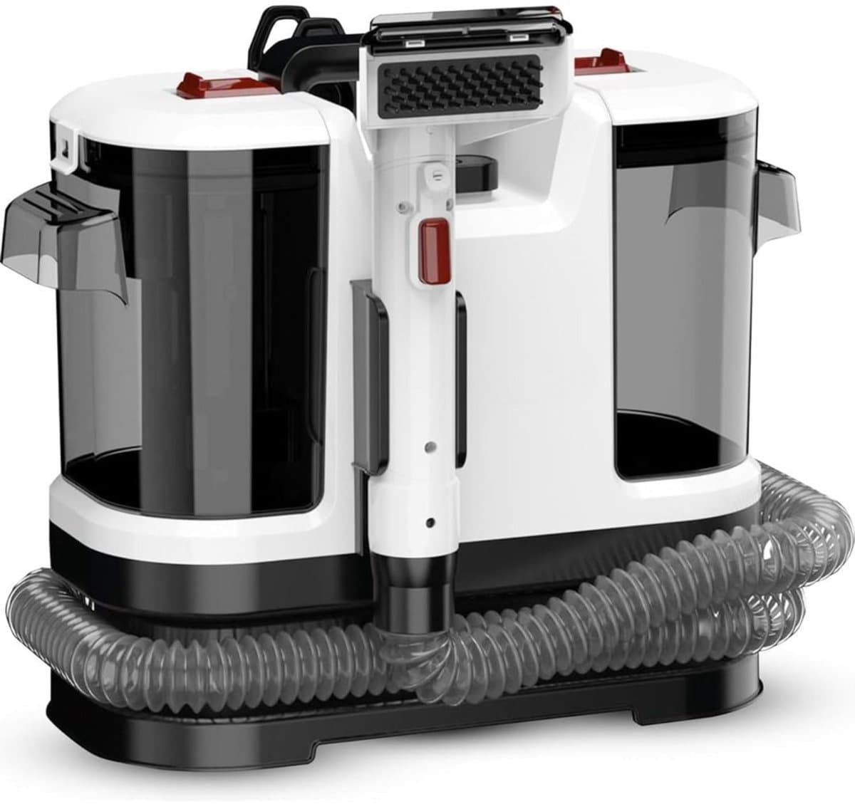 DnA® Vlekkenreiniger - Vlekkenreinigers - Tapijtreiniger Machine - Vlekkenreiniger Bank - Zwart/Wit - 18cm x 30cm x 36cm — afbeelding 1