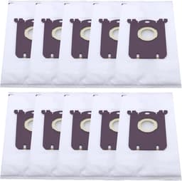 10 stuks stofzakken geschikt voor Philips FC8021 GR201 AEG S-Bag FC9000 FC9049 stofzuiger — thumbnail 1