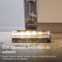 BISSELL CrossWave OmniForce EdgeFind Select Draadloze Steelstofzuiger met Dweilfunctie - 2-in-1 Stofzuiger & Dweil - Multi Surface Cleaner voor Harde Vloeren & Vloerkleden - PowerVac & PowerMop - 4330N — thumbnail 4