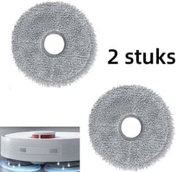 2 x Dweildoeken - Dweilpads- Robotstofzuiger dweil pads , Geschikt voor Dreame L10s Ultra, L10s Pro - Reiniging en decontaminatie — thumbnail 1
