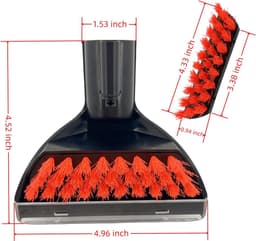 Geschikt voor 1400B 1400B 3194 3353 2458 3588F 1986 1425 2513E 3624 upgrade 5,3 inch kleine groene machine multifunctioneel gereedschap stap borstel voor het vervangen van onderdelen, taai beits borstelgereedschap accessoire (zwart 1 2) — thumbnail 4