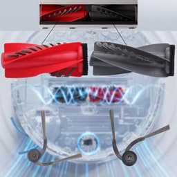Accessoires gescht voor Roborock Qrevo S5V, Qrevo Curv, Qrevo Curv S5X, Qrevo Edge, Qrevo Edge S5A reserveonderdelenset, 1 hoofdborstels, 4 HEPA-filters, 4 reinigingsdoeken, 4 stofzakken, 4 — thumbnail 4