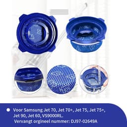 Replacements® Filters geschikt voor Samsung Jet 60 - 75 en 90 series - 4 stuks — thumbnail 3