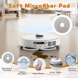 Accessoires gescht voor Roborock Qrevo Pro/Qrevo S/Qrevo MaxV, Reserveonderdelen Robot Stofzuiger Stofzakken Hoofdborstel Doeken Filters Zijborstels Reserveonderdelen — thumbnail 4