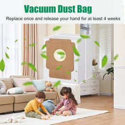 JGS Premium Vervangingsset geschikt voor iRobot Roomba Plus 405/505 Combo, 16-delig, met rubberen borstel, mopdoeken, stofzakken, filters en zijborstels — thumbnail 4