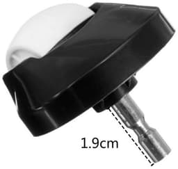 2-pack voorwielen Geschikt voor iRobot Roomba 500/600/700/880/980 Zwart — thumbnail 4