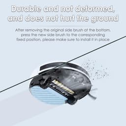 (10 stuks) N10 Zijborstel Vervangende Onderdelen Geschikt voor Robot Vacuüm Ecovacs DEEBOT OZMO N10 N10 Plus 920 950 T8 AIVI Max T9 T5 N5 N7 N8+ N8 Pro N8 Pro DX55 DX93 DJ65 Zijborstels 5 paar — thumbnail 2