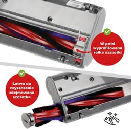 Zuigmond V6 DC59 DC58 Animal - Premium Vervanger + Haarborstel — thumbnail 4