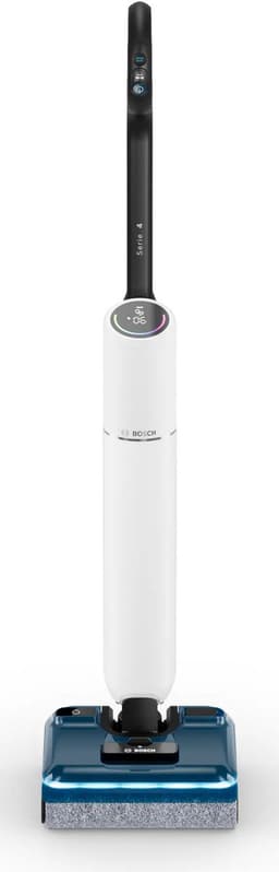 Bosch Serie 4 BHF41WL steelstofzuiger & elektrische bezem Verticale stofzuiger Batterij/Accu Droog en nat Zakloos Zwart, Blauw, Wit 4 Ah — thumbnail 3