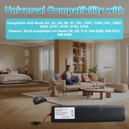 Stofzuigeraccu - Geschikt voor Neato Botvac Connected D3-D7 - 4200 mAh — thumbnail 4