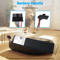 Stofzuigeraccu - 14,4V - 6500mAh - Li-ion — thumbnail 2