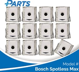 Bosch Spotless Max Stofzakken (12 Stuks, Plus.Parts® alternatief voor BHZRDBAB) — thumbnail 1