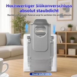 Dailygoods- Stofzuigerzakken 16 Stuks - Roborock Q Revo / Qrevo S / Qrevo Pro - Saros 10 / Saros 20 - QV 35A / QV 35S - Qrevo MaxV Ultra - Volledig mechanische productie - Stofzuigerzak — thumbnail 5