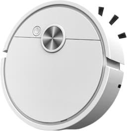 Bureau Stofzuiger - Kruimelrobot - Bureau Schoonhouden - Automatisch Vegen Zuigen - 27.5 cm Lengte - Wit — thumbnail 1