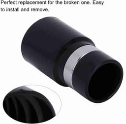 Dailygoods- Slangaansluiting Duurzaam - Centrale Stofzuiger - 32 Mm Binnendiameter - Vervangende Onderdelen - 2 Stuks - Eenvoudig te Installeren - Stofzuigerslang — thumbnail 5