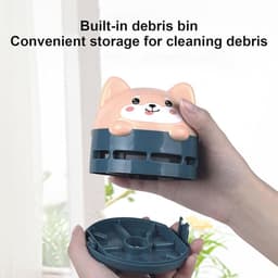 Draagbare Tafelstofzuiger - Energiebesparende Kruimelzuiger met USB Oplading — thumbnail 4