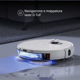 EZVIZ RS2 Robotstofzuiger - Dweil/stofzuiger - Auto-legen watertank - Zelfreinigende Dweil - 3D-mapping - Wit — thumbnail 3